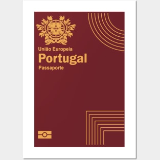 Portuguese passport Posters and Art